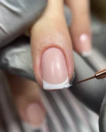 DARK dobbeltsidig beige pensel (liner 11 mm flat firkantet gel 9 mm) - Bilde 4