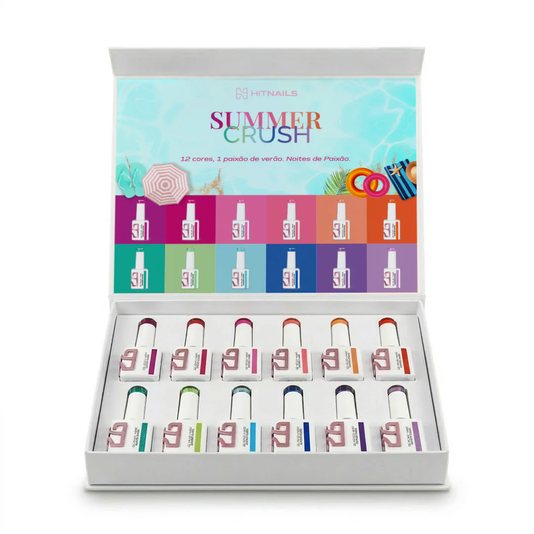 Summer Crush Gel Polish-kolleksjon – 12 nyanser - Bilde 1