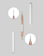 DARK dobbeltsidig pensel – Liner 13 mm / Dotting Tool 1,2 mm