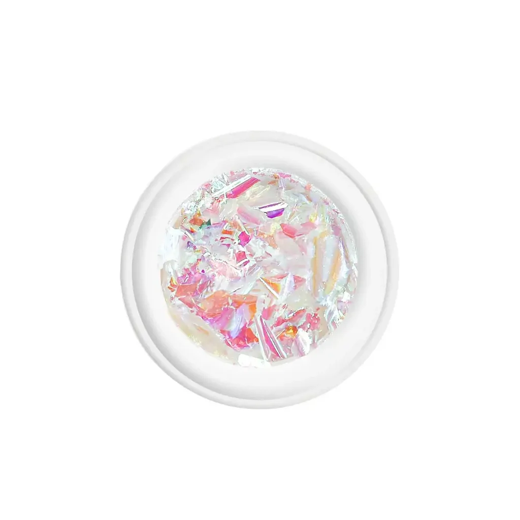 produtos de unhas paradise flakes flocos aurora nail art hit nails1