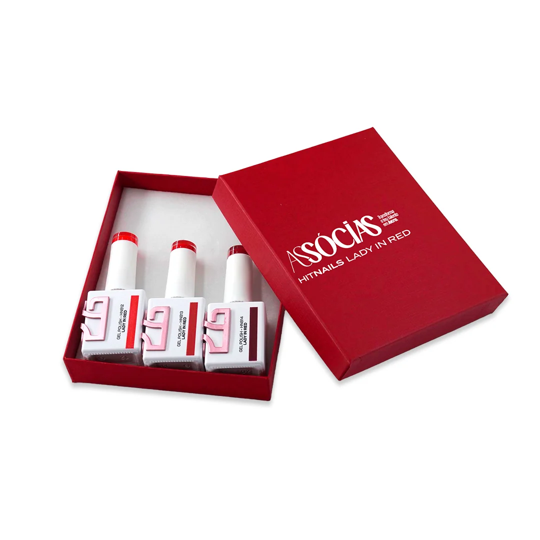 Produtos_de_unhas_cores_verniz_gel_lady_in_red.psd_5d561bdf-e5a2-47aa-80e4-2828c0fcd982 Lady in Red Gel Polish-kolleksjon – 3 farger - Bilde 1