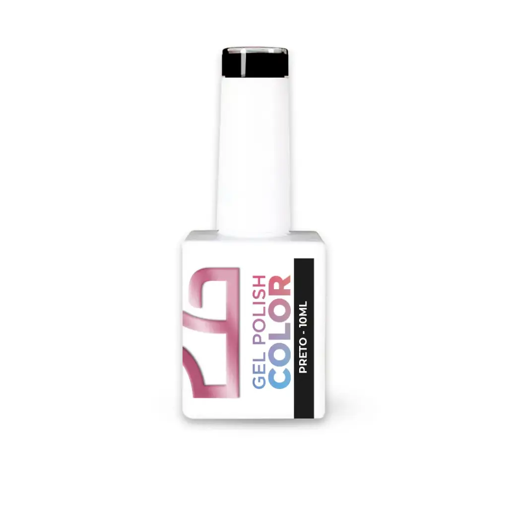 produtos de unhas verniz gel color black hit nails
